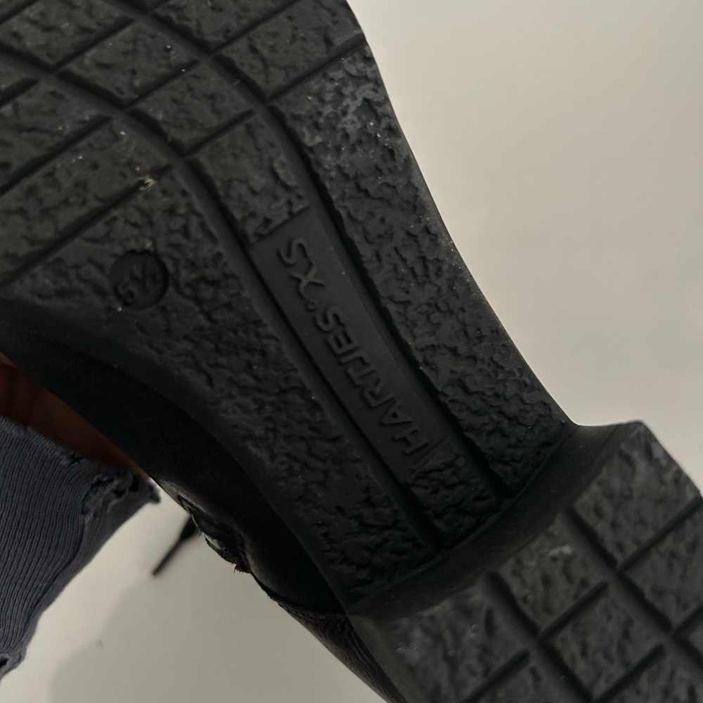 Black Hartjes XS Leather Ankle Boots - Picture 7 of 7